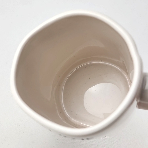 ⭐️2/ $50⭐️ Rae Dunn Artisan Collection White Coffee  Tea Mug BELIEVE IN CHANGE - Picture 6 of 10
